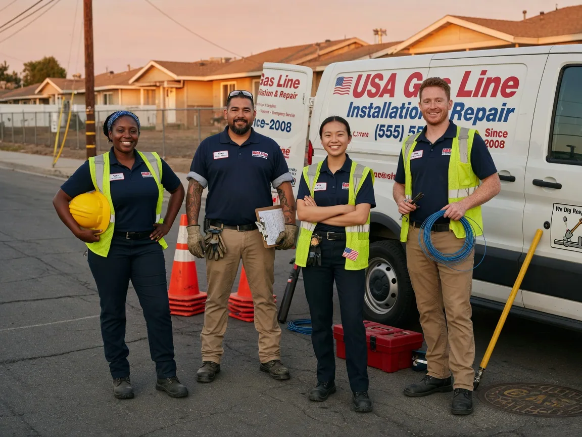 Gas Line Installation company in Yadkinville, NC